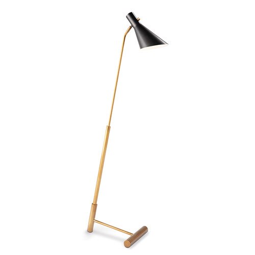 Spyder Floor Lamp (Blackened Brass and Natural Brass) - Open Box